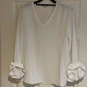 NWT BLVD White Blouse. Size m